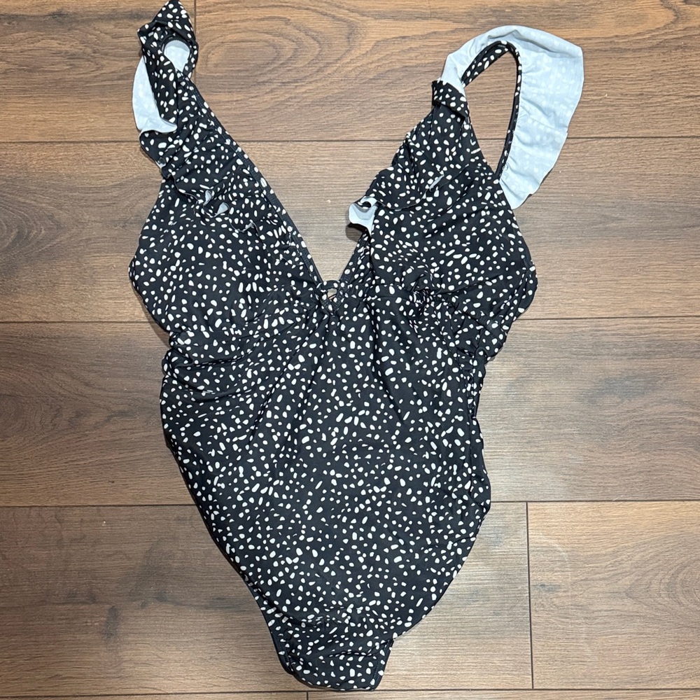 Pinkblush Black and White Swimwear